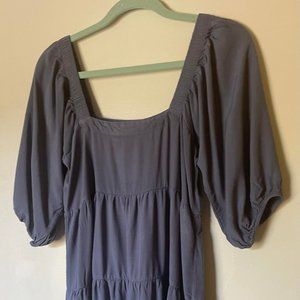 Shinestar Puff Sleeve SunDress for Women | Size S